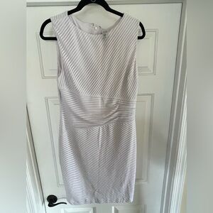Chic Cache Elegant White Dress Classic- Worn 1 time.